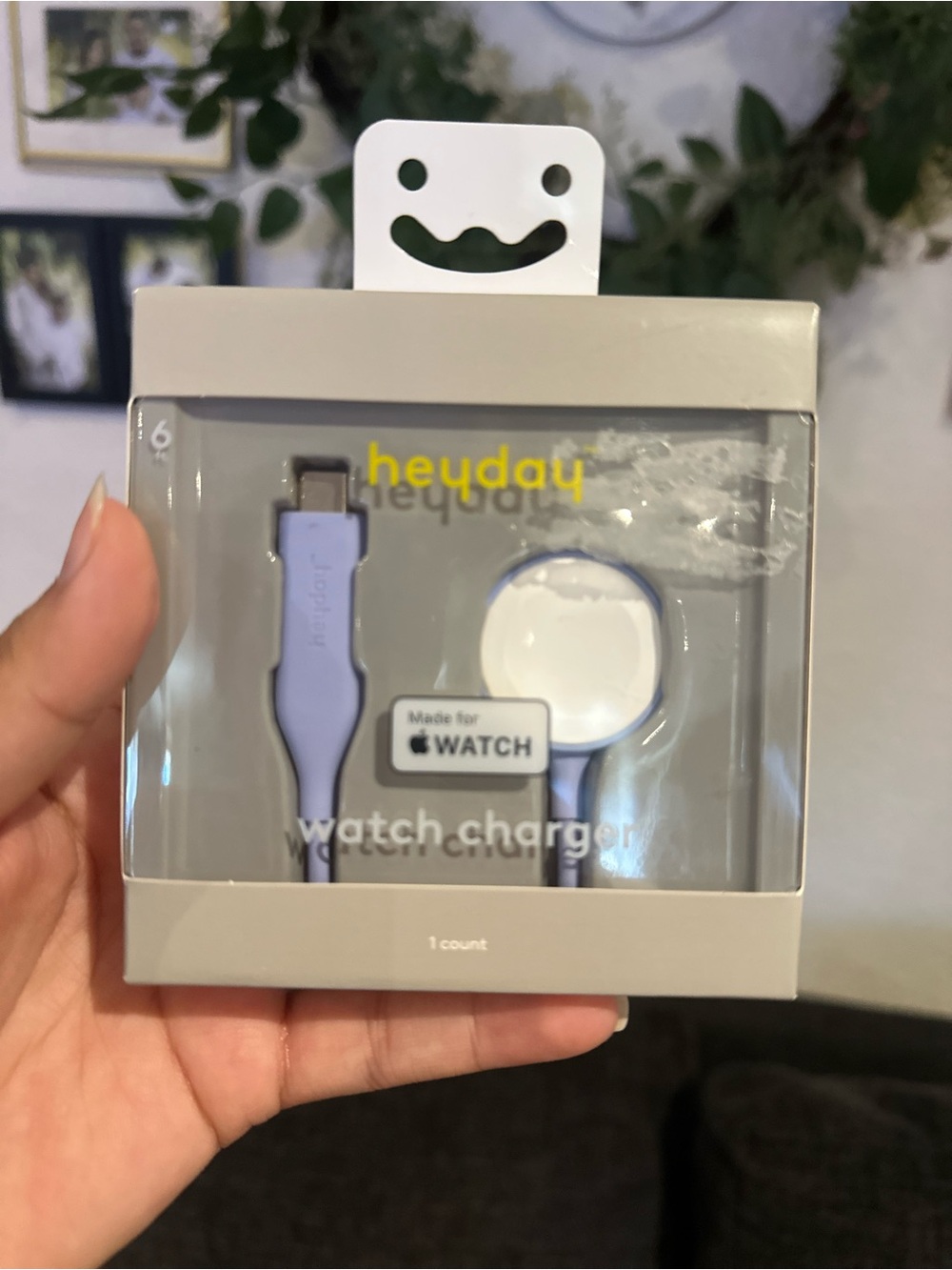 heyday blue color  Apple Watch Magnetic Charging Cable